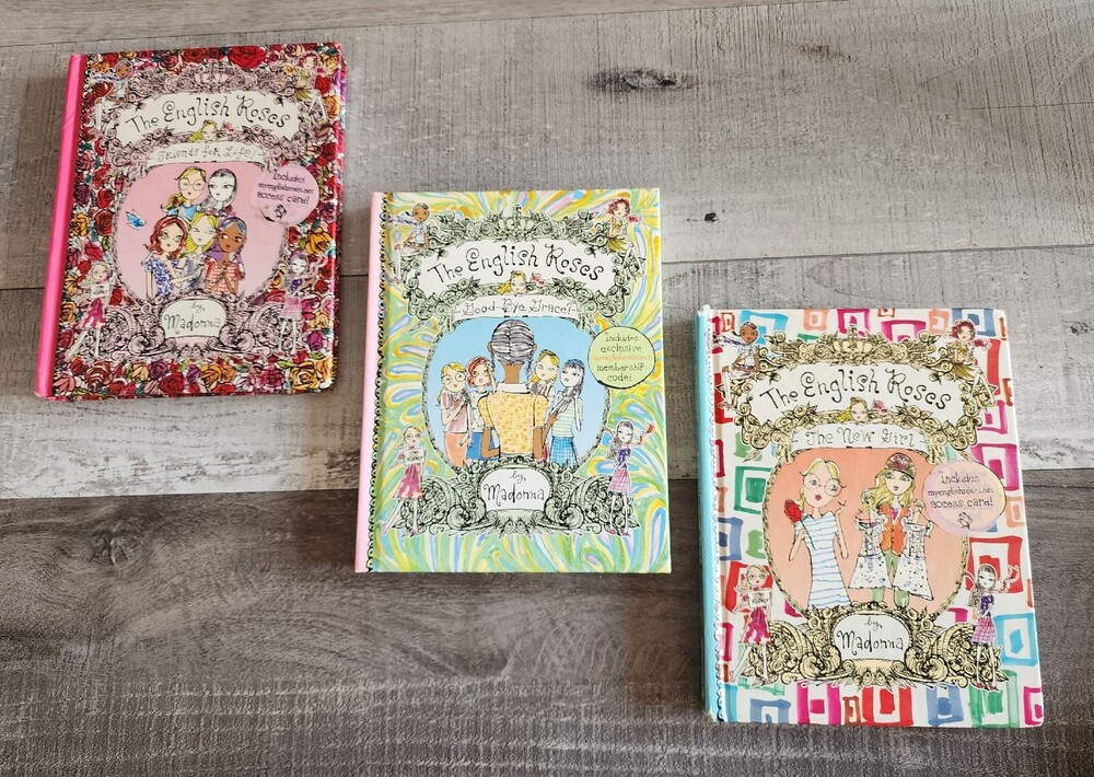 The English Roses Series Lot of 3 Volumes: The New Girl, Goodbye Grace, Friends